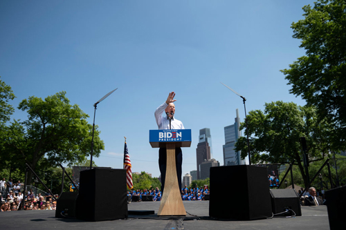 Joe Biden inició su campaña para las elecciones de 2020 en abril de 2019
