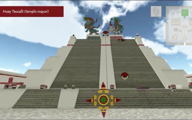¡Ahora puedes hacer un recorrido virtual por Tenochtitlán gracias a la UNAM!