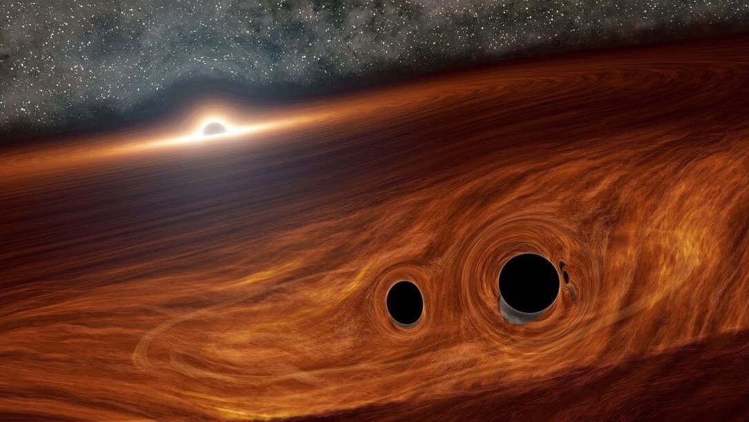 Descubren agujero negro más lejano que pertenece a rara familia de galaxias